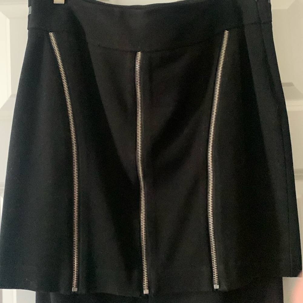 Mini Skirt with Zippers
